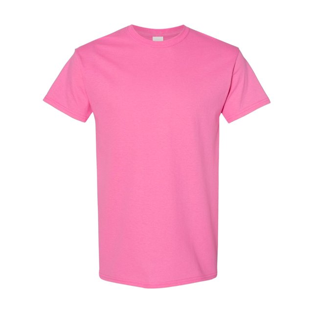 T-Shirt en Coton Épais, 2TG, Azalée