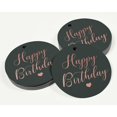 thumbnail image 3 of Inkdotpot Rose Gold Foil Paper Hang Tag Happy Birthday Favor Tag 50 Piece, 3 of 6