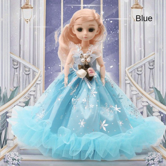 23cm/9 Inch Children's Medium Electric Universal Walking Fashion Wedding Dress