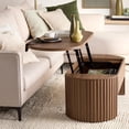 thumbnail image 2 of Bouclair Walnut Coffee Table with Lift-top, 2 of 10