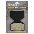 thumbnail image 1 of Niche Brake Pad Set Arctic Cat CrossFire Bearcat Firecat Lynx 2000 Rear Organic 519-KPA2653D, 1 of 7