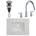 thumbnail image 1 of American Imaginations 30.75-in. W 3H8-in. Ceramic Top Set In White Color - Drain Incl. AI-33340, 1 of 1