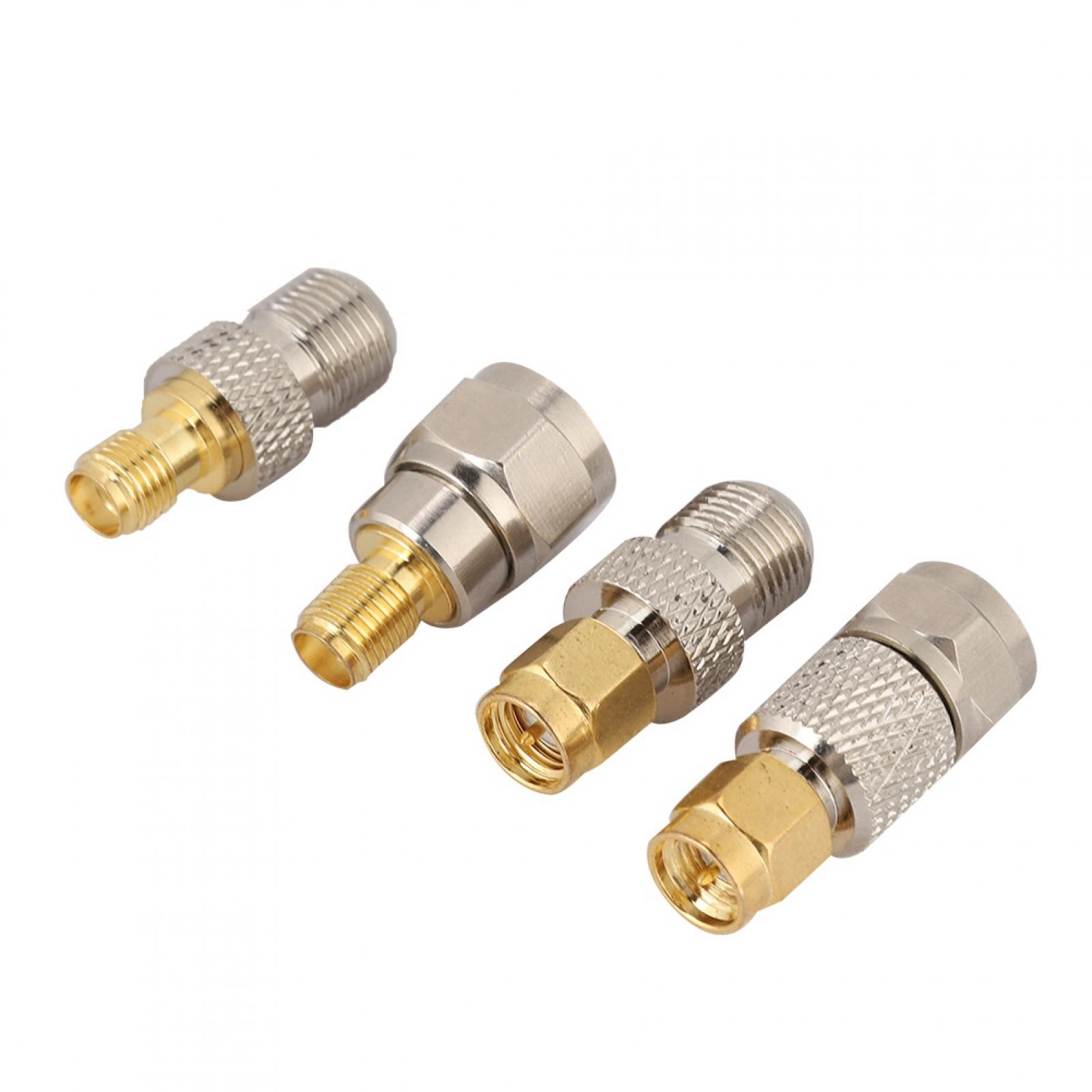 SMA Adapter Converter Adapter Durable For Antennas Coaxial Cables Dab Antenna Adapters Scanners