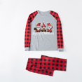 thumbnail image 3 of MASRIN Matching Pjs For Family Christmas Pajamas for Family Pjs Matching Set Family Christmas Pajamas Soft Xmas Pajamas Matching Sets Top Pants Christmas Hat Pjs, 3 of 6