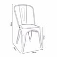thumbnail image 2 of Nicer Furniture Tolix White Side Chair, 2 of 2