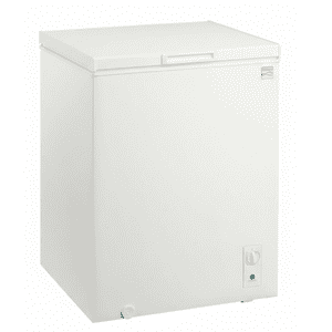 Kenmore 5.1 Convertisseur de coffre Cu.ft, régulateur de température réglable avec garage-ready