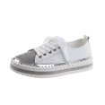 thumbnail image 2 of Cameland Women's Plus-size Flat Color-matching Rhinestones Slip-on Loafers, 2 of 6