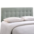 thumbnail image 1 of Emily Queen Upholstered Fabric Headboard - Gray, 1 of 4