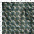 thumbnail image 3 of Soimoi Polyester Crepe Fabric Argyle Check Printed Craft Fabric by The Yard 52 Inch Wide, 3 of 5