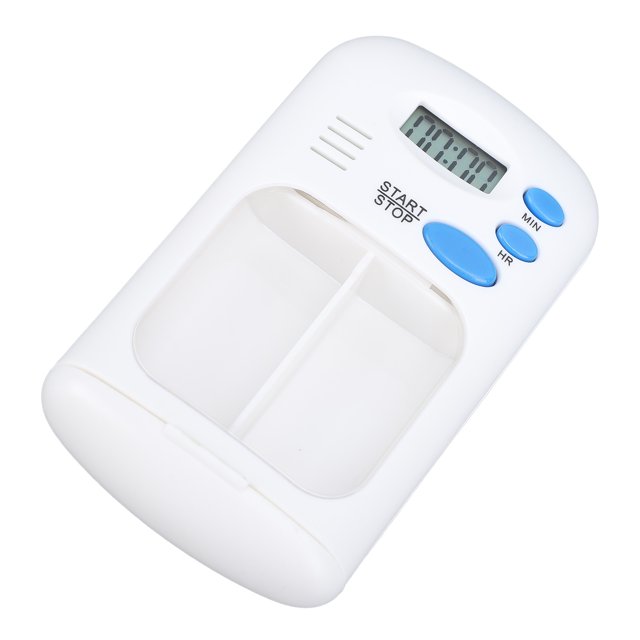 Rappel d'Alarme pour Médicaments, Distributeur Automatique de Minuteur de Médicaments à Écran LCD pour Suppléments