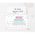 thumbnail image 4 of Inkdotpot 30 Books For Baby Shower Request Cards Bring A Book Instead Of A Card Gender Reveal Its a Boy Its a Girl Baby Shower Invitations Inserts Games, 4 of 6