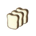 thumbnail image 1 of Agiferg Decontamination Dishwashing Sponge, Bread Shaped Sponge, Adorable Deep Cleaning Thickened Scrub Kitchen Sponge, Dishwashing Brush For Cleaning Kitchen 3PCS, 1 of 9