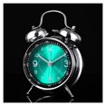 thumbnail image 1 of 4 inches Twin Bell Alarm Clock, Loud Alarm Clock with Backlight for Bedroom, Battery Operated, 1 of 6