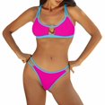thumbnail image 1 of FhsagQ Swimsuit Sets for Women Swimsuit Sets Crotchless Plus Size Women Thong String 2 Piece Bikini Set Swimsuit Plus Size Swimsuit Sets for Women 5X S, 1 of 5