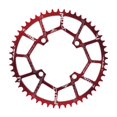 thumbnail image 2 of Plateau de Vélo 104BCD Roue de Chaîne Roue de Vélo Route de Montagne Rond Bague de Chaîne Pièces Guide de Bague Rouge 52T, 2 of 9
