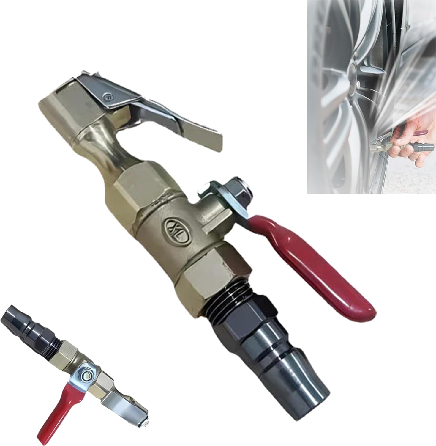 EcoNesxp 1pcs1pcs Tire Inflator Chuck for Tire Inflator Parts Air Compressor Accessories