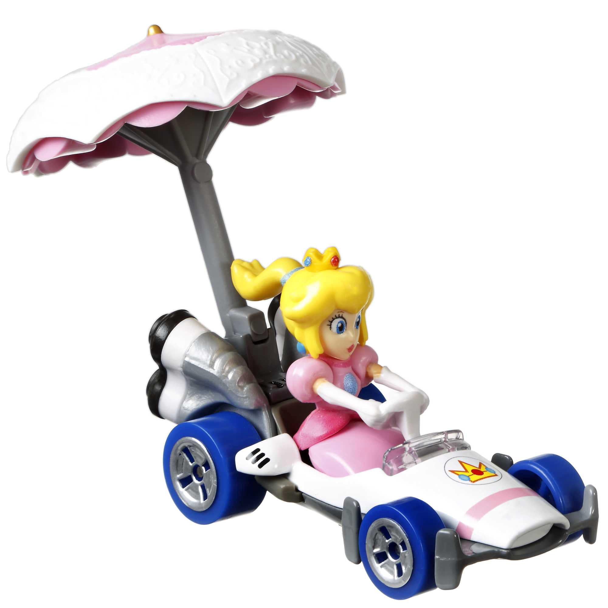 Hot Wheels Mario Kart Princess Peach B-Dasher Peach Parasol