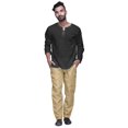 thumbnail image 2 of Atasi Dupion Ajustable Uni Prêt-à-Porter Pyjama Tenue Ethnique Pantalon Bas pour Hommes, 2 of 5