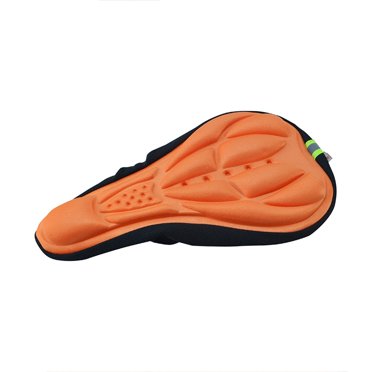Bicycle Seat Cushion Covers Cycling Bike Bicycle Extra Comfort Silicone Seat Saddle Cover Pad Gel Cushion Bicycle Seat Covers for Comfort Mountain Bike Seat Cushion