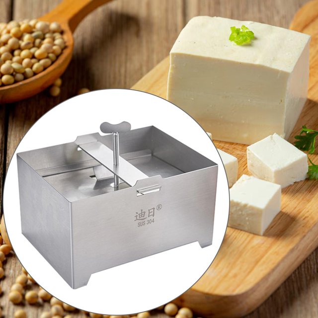 Fabricant de Tofu Bricolage Cuisine Batterie de Cuisine Végane Tofu Ustensiles de Cuisine Presse à Tofu 16cmx12cmx9cm
