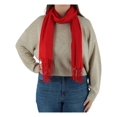 thumbnail image 3 of CTM®  Classic Pashmina Style Shawl Wraps (Women's), 3 of 3