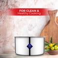 thumbnail image 5 of Multi Layered Material Polish Stainless Steel Cookware Handi 2200ml | For Grains, Soups, Canning, Desserts, Broth - Compatible With Gas & Induction, 5 of 5