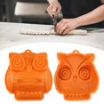 thumbnail image 4 of MVRLSH Plateaux de Cuisson pour Gâteau en Silicone Ensemble de Cuisson Formes de Citrouille Hibou Antiadhésif Démoulage Facile Lave-Vaisselle Bonbons Gelée, 4 of 7