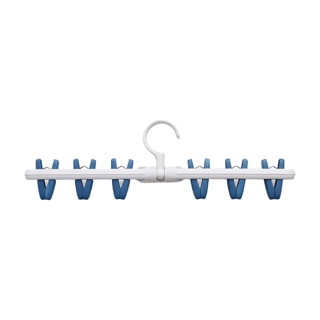 Dog Pillow Beds Multi-functional Folding Wall-hanging Clothes Rack Clothes Balcony Drying Artifacts Household Six Clip Underwear Socks Drying Hanging Racks