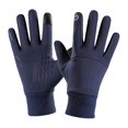 thumbnail image 1 of Winter Ski Gloves Fleece Lined Non Slip Warm Mittens for Snow Skating Riding M Black, 1 of 1