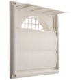 thumbnail image 1 of Homoyoyo Breathable Outside Dryer Vent Cover Ventilation Cover White ABS 1Set Outdoor Use, 1 of 6