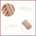 thumbnail image 3 of Phenofice Craft Sticks Wood 10Set Pegboard Hook Khaki for Kitchen Utensil Organization Office Use, 3 of 7
