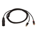 thumbnail image 1 of XLR Male to 2  Cable Clear Signal Lossless Cord HiFi Sound Split for Mixer Active Speaker Microphone, 1 of 7