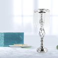 thumbnail image 1 of Baohd Candle Holder Candlestick Centerpiece for Table Hotel Wedding Silver Middle, 1 of 7