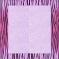 thumbnail image 1 of Ahgly Company Tapis d'Intérieur Lavable à la Machine, Carré, Transitionnel, Orchidée Violet, Tapis de Zone, 5 Pieds Carré, 1 of 7