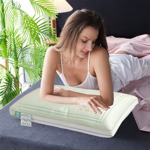 LSLJS Hotel-grade Pillow Core Soft and Supportive Down Bed Pillow Suitable for Back Side and Stomach Sleepers Made Of Skin-friendly Cotton Fabric