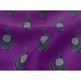 thumbnail image 4 of oneOone Viscose Jersey Fabric Leaves & Floral Block Print Sewing Fabric BTY 60 Inch Wide, 4 of 4
