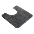 thumbnail image 1 of Toilet Rugs U Shaped Washable,Toilet Floor Mats U Shape,Thin Toilet Rugs Non Slip Absorbent Quick Dry Low Pile Toilet Mat,Microfiber Bathroom Rugs,Shaggy Bath Mat,Contour Bathroom Mats Toilet Base, 1 of 9
