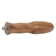thumbnail image 2 of Solid Wooden Handle Replacement Tools Reusable Crafts Professional Filter Holder Handle File Handle for barista and coffee Machine Brown, 2 of 7