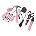 thumbnail image 1 of Household Repair Tool Set, 39 Pcs Easy To Operate Pink Repair Tool Kit  Toughness  For Home Use, 1 of 8
