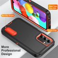 thumbnail image 3 of for Samsung Galaxy A15 Case, Samsung Galaxy A15 Phone Case with Built in Kickstand, Shockproof/Dustproof/Drop Proof Heavy Duty Military-Grade Rugged Protective Cover for Samsung Galaxy A15, 3 of 8