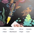 thumbnail image 3 of BIGTHUMB Liquid Chalk Markers 12 Vibrant Colors with 3mm Reversible Tip Erasable Water-based Chalkboards Marker Pens Non Toxic Quick Drying for Blackboard Glass Mirrors Office Home Restaurants, 3 of 8
