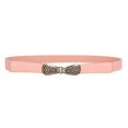 thumbnail image 2 of Adoptfade Ceinture Élastique pour Femmes en Métal, Rose, 2 of 3