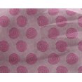 thumbnail image 4 of oneOone Georgette Viscose Fabric Spiral Block Print Fabric BTY 42 Inch Wide, 4 of 4