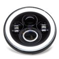 thumbnail image 3 of Motorcycle Round Headlight,7in Motorcycle LED Angel Motorbike Headlight Motorcycle Angel Eye Headlight Precision Engineered, 3 of 14