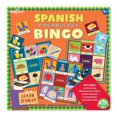 thumbnail image 1 of Eeboo: Spanish Bingo Vocabulary Game A Game Of Imaginative Problem Solving Educational Games That Cultivates Conversation Socialization And Skill-Building Learn Spanish For Ages 5 And Up, 1 of 1