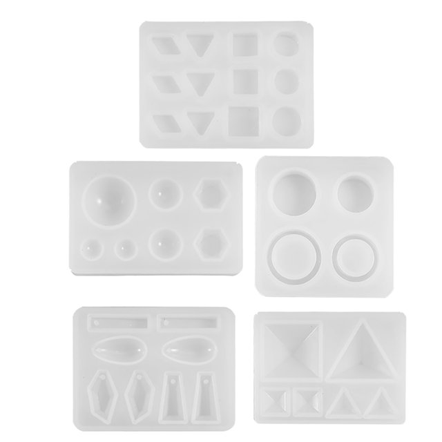 Craft Molds Fashion Handmade Cute DIY Silicone Casting Molds Earrings Molds