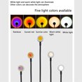 thumbnail image 4 of USB Projector Flexible LED Protection Lamp Rainbow/Sunset Lighting Bright 18cm/28cm/36cm Portable Sleeping Night Light Home Rainbow Light 18cm, 4 of 8