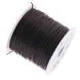 thumbnail image 1 of Rongfmy 1 Roll 0.8mm TPE Crystal Thread Jewelry Bracelet Beading String Cord Brown/Clear, 1 of 8