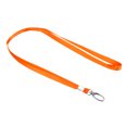 thumbnail image 1 of Unique Bargains Polyester Flat Strap Neck Lanyards with Clip Swivel Hook Orange 20 Pack, 1 of 5