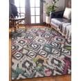 thumbnail image 4 of Tapis d'extérieur lavable Grayton ivoire & anthracite 5 pi x7 pi, 4 of 9